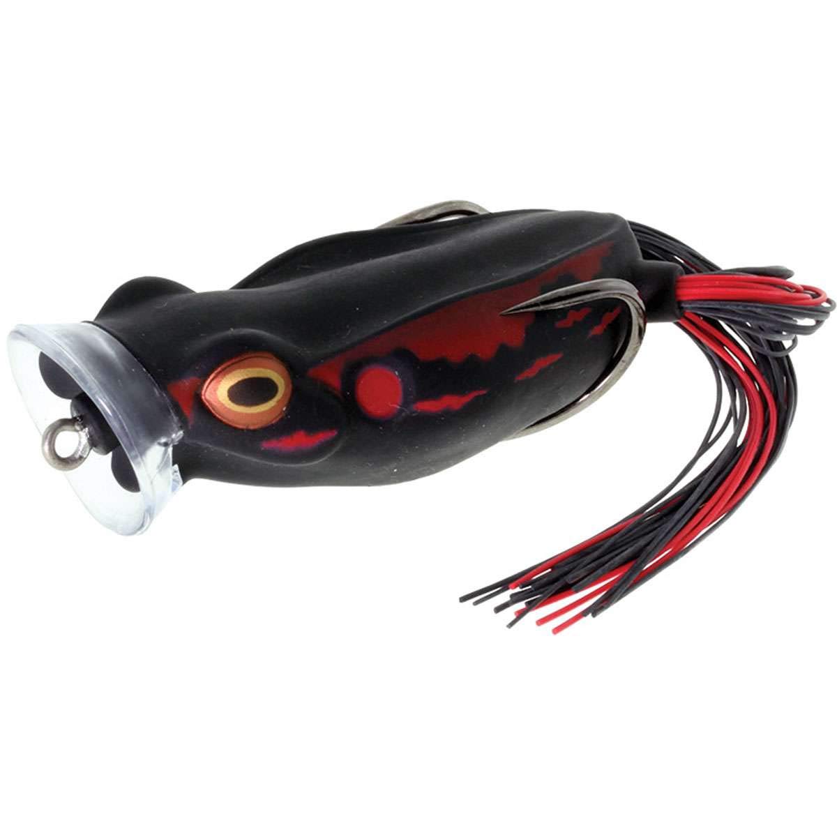 Amazon | River2Sea Spittin Wa Frog Coot 9/16オンス ブラック/レッド